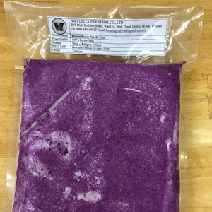 ขนมหวานมันม่วงบดแช่แข็งพรีเมียม 100% จากธรรมชาติ สำหรับทำซุปเค้กในเทศกาล ไส้ขนมหวานหวานๆ แบบมูสพุดดิ้ง VIET DELTA - Product Image 1