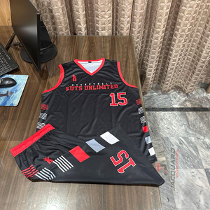 High Quality Fabric Polyester/Nylon Printed <b>Mesh</b> Running Training Tracksuit Custom Unisex Adult Jersey Breathable Shirt Custom - Product Image 1
