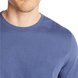 T-shirt uni pour homme Crew Fitness, 100% coton, blancs pour sublimation, impression de logo personnalisée - Product Image 5