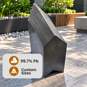 Ladrillos de Plomo Gris Puro al 99.97% de Primera Calidad, Fabricados en Malasia con Precisión, Tipo Barra para Contención de Radiación, Metal Selayang - Product Image 1