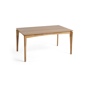 Modern Teak Wood <b>Dining</b> Table Set Upholstered <b>Chair</b> Minimalist <b>Dining</b> Furniture Luxury Wooden <b>Dining</b> Set - Product Image 5