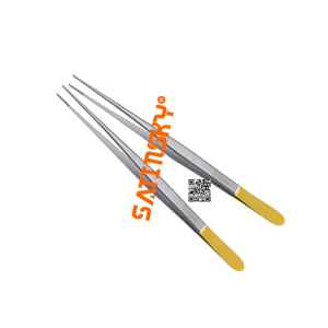 Fórceps de tejido de pulgar Estrecho 13,5 CM Instrumentos de microcirugía Acero inoxidable AISI 420 Manual CE Certificado Marca Satinsky - Product Image 4