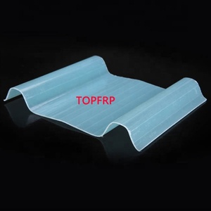 FRP Farm Waterproof Anticorrosive Transparent Tile for Lighting <b>Board</b> Tiles for Farm Greenhouses - Product Image 2