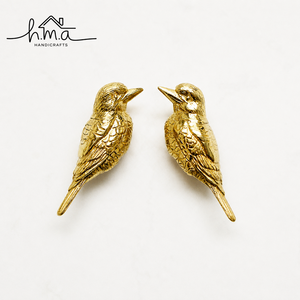 Handcrafted Solid Brass Bird Cabinet <b>Knob</b> Golden Finish Decorative Drawer Pull Wardrobe <b>Door</b> Handle Kitchen Cabinet Hardware - Product Image 6