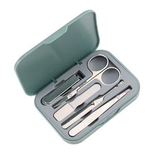 BAFA SURGICAL INSTRUMENTS SNI-NN-463 Portable Stainless Steel Manicure Set-Nail Clippers Scissors <b>Ear</b> <b>Pick</b> Thick Nails Care Wide - Product Image 6