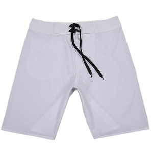 Customized Logo <b>White</b> Board Shorts Surf Shorts for Men - Product Image 2