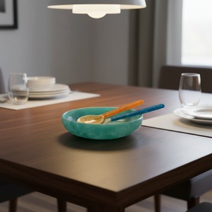 American Style Resin Bowl Salad Soup Serve Bowl Home Decoration Party Use Eco-Friendly Customizable Logo Wholesale Price - Product Image 6