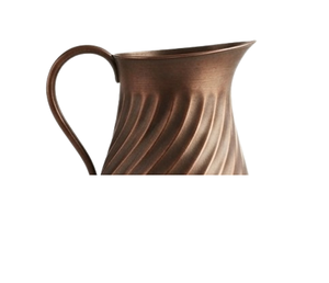 Large Selling Copper Polished Water <b>Jug</b> for Home Tabletop Water <b>Jug</b> Shiny Surface Copper Pitcher With Handle - Product Image 6