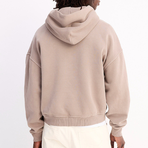 Sudadera con capucha de algodón 100% con cremallera completa, estilo vintage lavado, DTF, para colores surtidos, de alta calidad, con logotipo personalizado, para venta al por mayor - Product Image 5