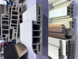 <span class=keywords><strong>SunnyTech</strong></span> Cadre de porte WPC de type B au design moderne, étanche et ignifuge, pour portes intérieures - Product Image 4