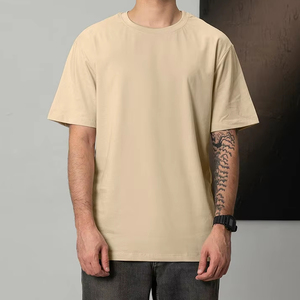 เสื้อยืดแขนสั้นผู้ชาย ผ้าฝ้ายนุ่ม พิมพ์โลโก้ได้ ขายส่ง - Product Image 1