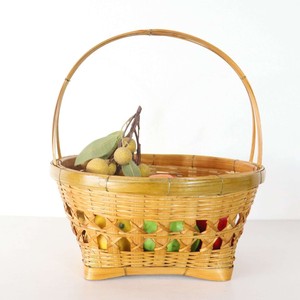 Sustainable zero Waste Gift <b>Basket</b> Eco-friendly Bamboo Flower <b>Baskets</b> Natural Hamper for Gifts - Product Image 4