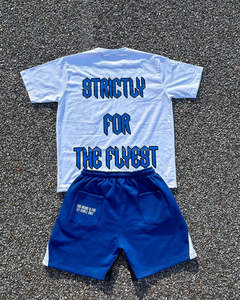 Conjunto de camiseta y pantalones cortos de algodón pesado Unisex de verano Logotipo de impresión de pantalla personalizado Estilo informal para hombres por fabricante - Product Image 3