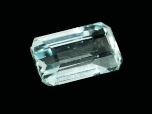 Pierre précieuse aigue-marine, taille octogonale, pierre brute extraite de la terre, pour la fabrication de bijoux, bague, pendentif, bijoux fins - Product Image 4