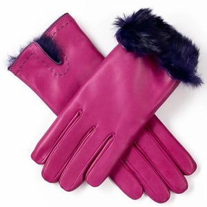 Gants d'hiver en cuir véritable de qualité supérieure avec doublure thermique chaude pour le travail en extérieur par temps froid, la conduite et le confort en voyage - Product Image 1