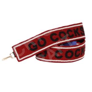 GO Cocks personalizado oro blanco semilla cuentas bolsa correas cuentas monedero correa para bolsos de moda accesorio - Product Image 1