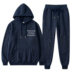 Conjunto deportivo informal personalizado para hombre, conjunto deportivo atlético para boutiques estadounidenses, MOQ bajo, conjunto deportivo de verano para hombre - Product Image 2