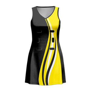 Vêtements de sport d'extérieur respirants pour le netball, en vente en ligne, nouveau design, faible MOQ, uniforme de netball - Product Image 6