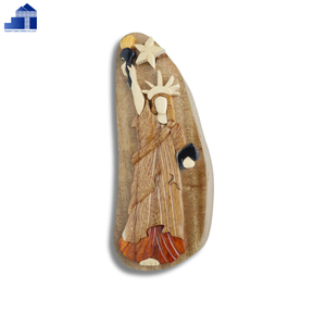 Handmade Wooden <b>Puzzle</b> <b>Box</b> Folk Art Carved Figure Irregular Shape Home Decoration - Product Image 3