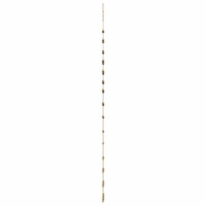 Arbre de Noël suspendu en branche naturelle de 39,4 x 82,7 pouces avec étoile en sommet, décoration festive pour les fêtes - Product Image 5