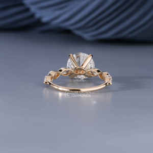 Anillo de Oro Amarillo de 14 Quilates con Diamantes Cultivados en Laboratorio de Múltiples Formas, Anillo de Lujo para Mujer con 7 Piedras de Corte Marquesa y Redondo, Calidad EF, 3.82ctw - Product Image 6