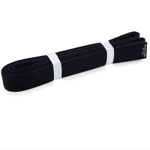 Cinturón de Jiu Jitsu Brasileño para Adultos - Cinturón de BJJ para Artes Marciales con Logotipo Frontal, Elástico y Lavado, de Algodón - Product Image 3