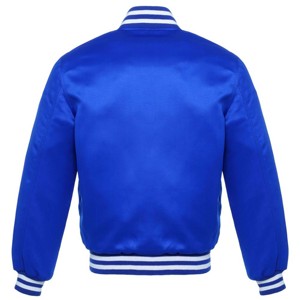 High-Quality Casual Men's Satin Varsity Jacket - <b>Comfortable</b>, Stylish, and Ideal for Everyday Wear Men's Jacket - Product Image 2