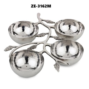 ชามเซรามิกตกแต่งสไตล์อเมริกัน ทำมือ เป็นมิตรกับสิ่งแวดล้อม ขอบลายสลักเงางามเคลือบผิวอย่างปลอดภัย เหมาะสำหรับงานปาร์ตี้ ZAHID - Product Image 4