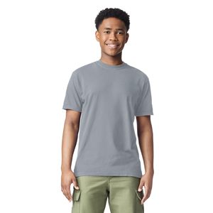 T-shirts vierges 100 % coton épais, blancs unis, personnalisables, pour hommes, coupe oversize, col rond, prix de gros - Product Image 3