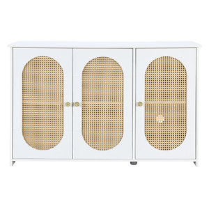 Diseño de puerta de ratán aparador vintage - Product Image 2