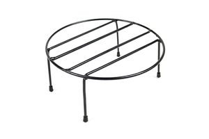 Support de pot de fleurs moderne en métal à quatre pieds, style fin, pour décoration de jardin intérieur et extérieur - Product Image 3
