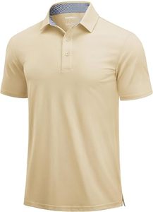 Men's Short Sleeve Polo <b>Shirt</b> Classic Fit Cotton Casual <b>Collared</b> <b>T</b>-<b>Shirt</b> - Product Image 6