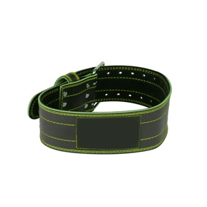 Cinturón de Levantamiento de Pesas de Cuero de Grado Gimnasio, Precio de Fábrica OEM, Soporte Lumbar para Entrenamiento de Levantamiento de Pesas - Product Image 2