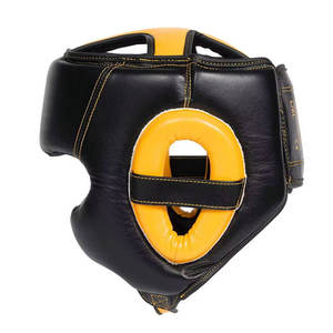 Protector de Cabeza de Piel Sintética para Entrenamiento de Boxeo Profesional, Muay Thai y Kickboxing, Precio Económico, MOQ Bajo, Marca Privada - Product Image 5