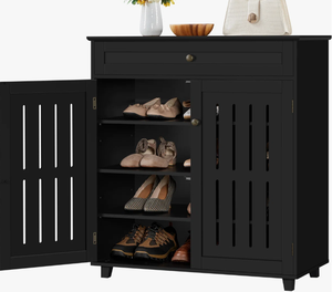 Meuble à chaussures moderne en bois massif pour salon, support à chaussures en bois de qualité supérieure à bon prix, directement du fabricant - Product Image 3