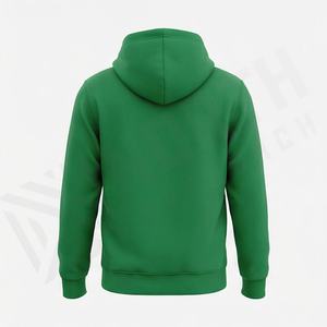 Sudadera con Capucha Premium Unisex de Algodón Grueso con Estampado 3D en Relieve, Estilo Urbano Oversize, Patrón Liso, Forro Polar para Hombre, Venta al por Mayor de Ropa - Product Image 2