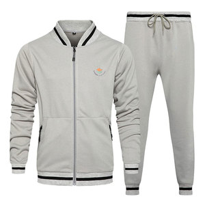 Conjunto Deportivo Informal Ligero para Hombre, Invierno, 100% Algodón, Tejido Suave y Transpirable, Elegante para Viajes, Gimnasio, Uso Diario y Actividades - Product Image 1