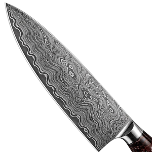 Couteau de Chef Damas Premium Haute Performance Lame Tranchante pour Restaurant Vente en Gros Fabricant - Product Image 3
