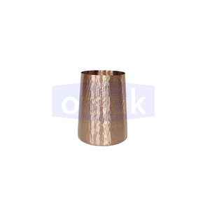 Gobelet artisanal en cuivre martelé, écologique, grande capacité et design portable, idéal pour la cuisine, les restaurants et les cadeaux - Product Image 6