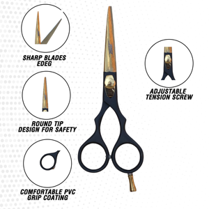 Professional Barber Thinning <b>Shears</b> Set Hairdressing Scissors for Hair Salon Scissor Cut Hair Cutting <b>Tool</b> Beauty Supply - Product Image 2