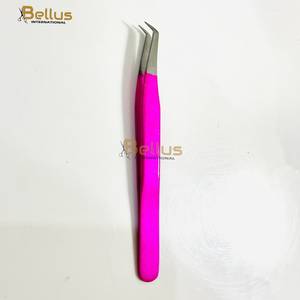 แหนบต่อขนตาแบบ L-Shape รุ่น Professional Bellus International สีดำ ทำจากสแตนเลสสตีล ปลายเรียบ จับง่าย ใช้งานได้อย่างแม่นยำ - Product Image 4
