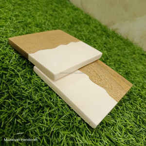 Walnut <b>Coaster</b> Best Quality Wood And Resin <b>Coaster</b> With Customize Color And Size Tea Coffee <b>Glass</b> <b>Coaster</b> for Home Office Use - Product Image 5