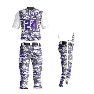 Nouvelle arrivée 100% Polyester Baseball et Softball uniforme ensemble respirant sport équipe formation porter grande taille disponible - Product Image 5