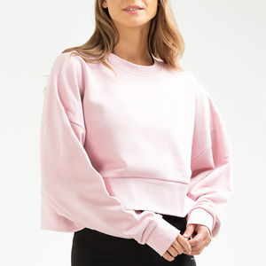 Sudadera Corta Personalizada para Mujer, Sudadera con Capucha Corta y Elegante para Gimnasio y Uso Casual, Sudaderas de Alta Calidad para Mujer - Product Image 2