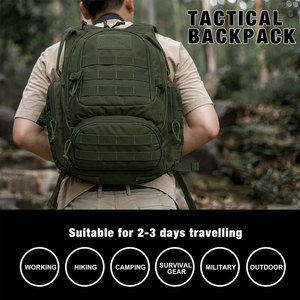 Sacs à dos tactiques très demandés avec impression de logo personnalisé, rangement multi-compartiments et système de transport confortable - Product Image 5