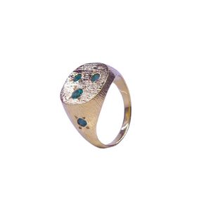 Wedding Wear 925 Sterling <b>Silver</b> Gold Plated Jewelry <b>Emerald</b> Gemstone Women Wear Classic <b>Ring</b> - Product Image 1