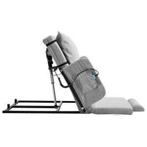 Schienale Elettrico Sollevabile per Letto, Capacità 136 kg, Regolabile 4-68 Gradi, con 4 Corrimano e Braccioli, Cuscino per Lettura e Riposo - Product Image 1