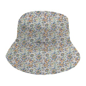Vente d'usine – Nouveaux chapeaux bob matelassés personnalisés à imprimé intégral, avec logo sur mesure, pour hommes et femmes, haute qualité - Product Image 3