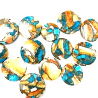 Vente en gros de pierres précieuses en vrac certifiées IGI, naturelles, de qualité AAA, en quartz turquoise cuivré d'huître, 4-6mm, formes variées