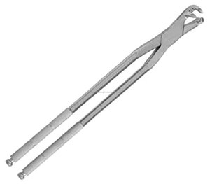 WORLD PRECISION SURGICAL WPS-ERF-R3 Forceps d'extraction dentaire équine Root Right Hand, 19 pouces, en acier inoxydable argenté, ergonomique - Product Image 3